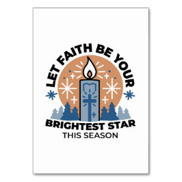 Let Faith Shine Bright: het thema van de winter Kaart