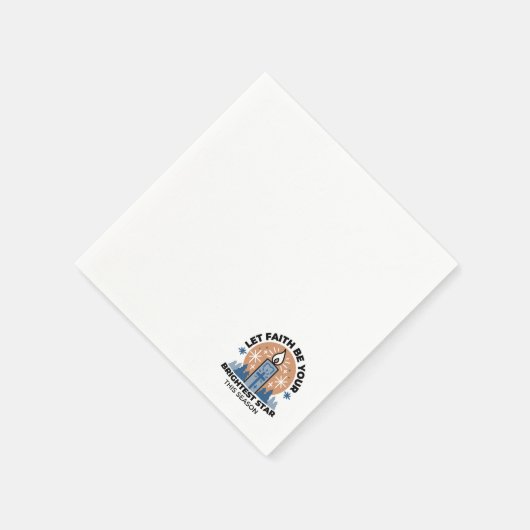 Let Faith Shine Bright: het thema van de winter Servet (Hoek)