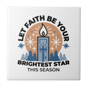 Let Faith Shine Bright: het thema van de winter Tegeltje