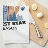 Let Faith Shine Bright: het thema van de winter Theedoek (Quarter Fold)