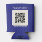 Let Freedom Chill Liberty 250 Patriotic Design Blikjeskoeler (Achterkant)