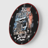 Let Freedom Roll: Vrachtwagens voor Amerika Grote Klok (Hoek)