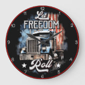 Let Freedom Roll: Vrachtwagens voor Amerika Grote Klok (Voorkant)