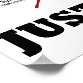 Let gewoon op (Neuron / Synapse Anatomical) Poster (Hoek)