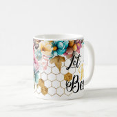 "Let it Bee" Koffie Mok (Voorkant rechts)