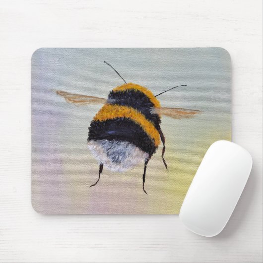Let It Bee Mouse Pad Muismat (Met muis)