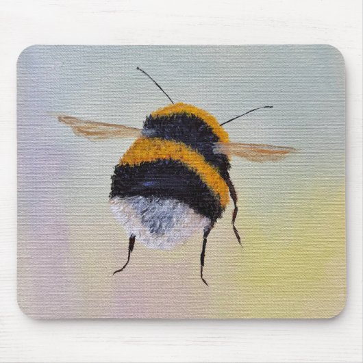 Let It Bee Mouse Pad Muismat (Voorkant)