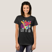 Let It Bi Bisexual Pride March Bisexuality LGBTQ   T-shirt (Voorkant volledig)