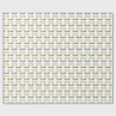 Let it brie (BE) Cheese Wedge Food French Cooking Cadeaupapier (Vlak)