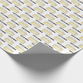 Let it brie (BE) Cheese Wedge Food French Cooking Cadeaupapier (Hoek)