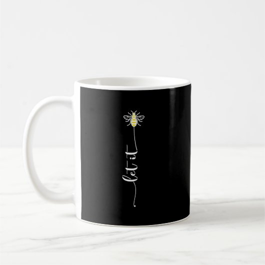 Let it, gift for her, bee lover present, Mom Koffiemok (Links)