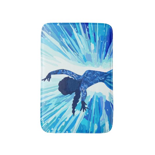 Let It Go Badmat (Voorkant Verticaal)