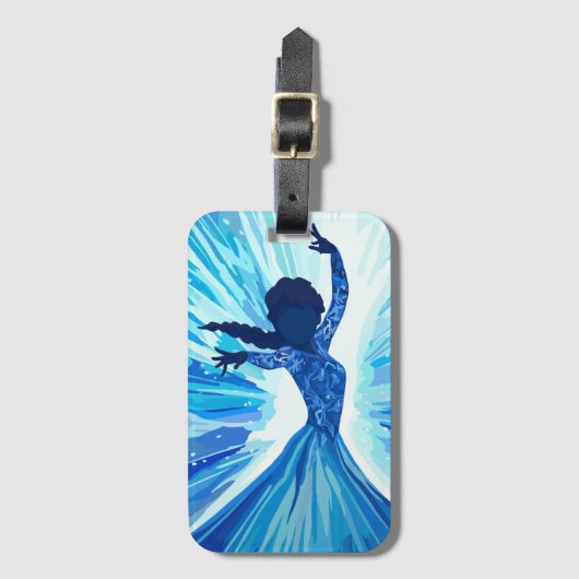 Let It Go Bagagelabel (Voorkant (verticaal))