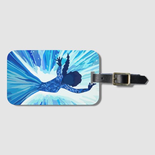 Let It Go Bagagelabel (Voorkant (horizontaal))