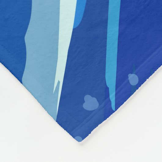 Let It Go Fleece Deken (Hoek)