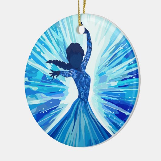 Let It Go Keramisch Ornament (Links)