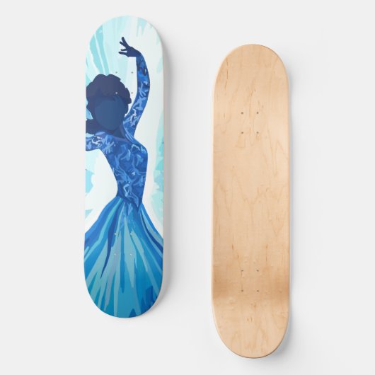 Let It Go Persoonlijk Skateboard (Voorkant)