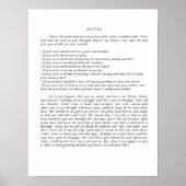 Let It Go Poster (Voorkant)