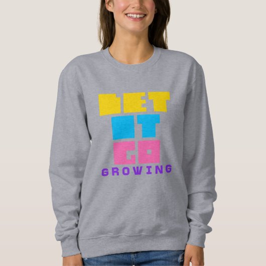 Let It Go Sweatshirt – Comfort ontmoet Mindfulness (Voorkant)