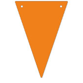 Let It Herfst Party Banner (Bruin & Sinaasappel) (Tweede vlag)