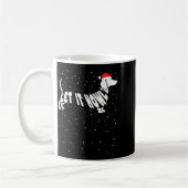 Let It Howl Snow Funny Pun Winter Dachshund Mom Ch Koffiemok (Links)