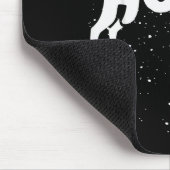 Let It Howl Snow Funny Pun Winter Siberian Husky C Muismat (Hoek)