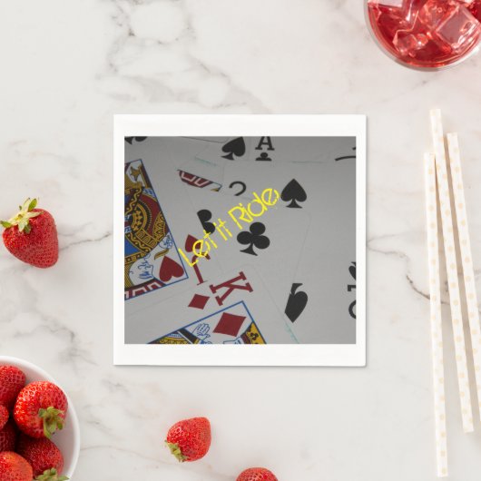 "Let it Ride" party servetten (Insitu)