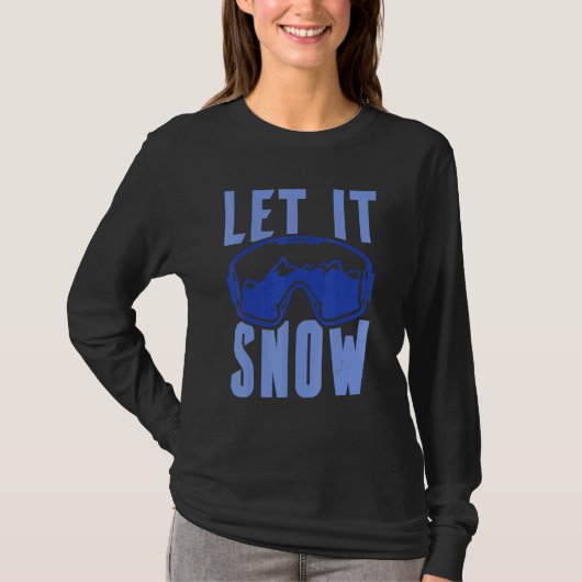 Let it Snow 4 T-shirt (Voorkant)