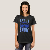 Let it Snow 4 T-shirt (Voorkant volledig)