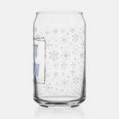 Let It Snow Blikvorm Glas (Achterkant)