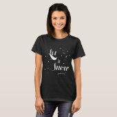 Let It Snow Christmas Holiday Cool T Shirt  (Voorkant volledig)
