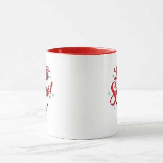 Let It Snow Coffee Mug (11oz) Mok (Midden)