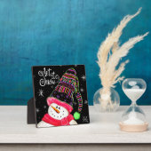 "Let it Snow" Cute Snowman Fotoplaat (Insitu)