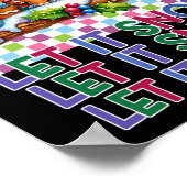 Let It Snow Gingerbread Family Christmas T Shirt Poster (Hoek)