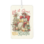 Let It Snow I'll Be Reading  Luchtverfrisser (Voorkant)