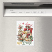 Let It Snow I'll Be Reading  Magneet (Insitu (Vaatwasser))