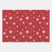 "Let It Snow" inpakpapier Flat Sheet Set van 3 Vel (Voorkant 2)