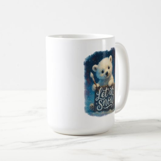 Let It Snow Koffiemok (Voorkant rechts)