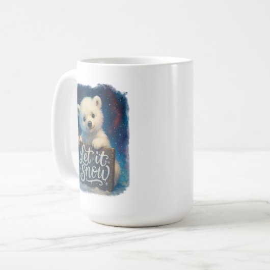 Let It Snow Koffiemok (Voorkant links)