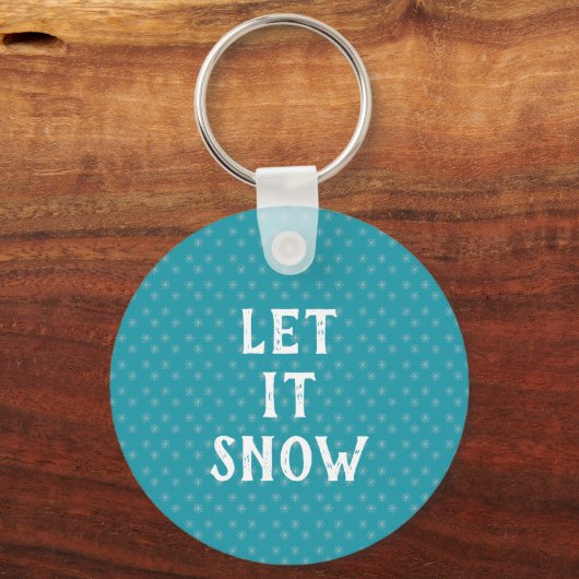 Let It Snow, Snowflake Sleutelhanger (Voorkant)