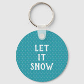 Let It Snow, Snowflake Sleutelhanger (Achterkant)