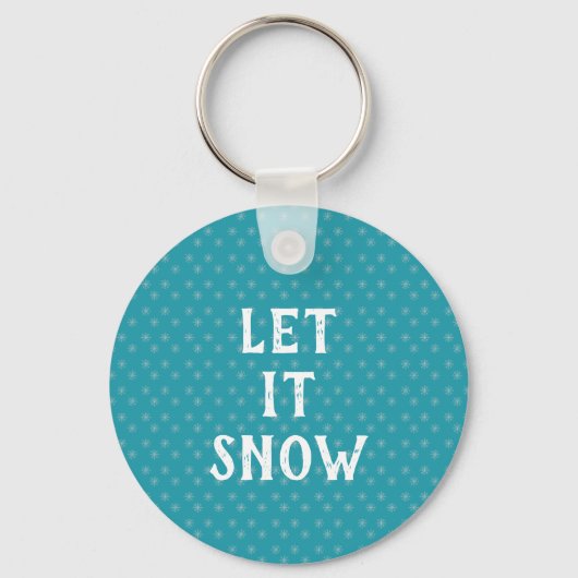 Let It Snow, Snowflake Sleutelhanger (Achterkant)