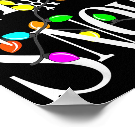 Let It Snow Somewhere Else Funny Christmas Poster (Hoek)