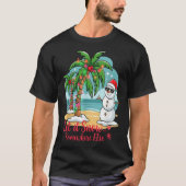 Let It Snow… Somewhere Else – Trocal Christmas Fun T-shirt (Voorkant)