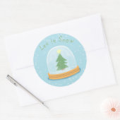 Let it snow stickers (Envelop)