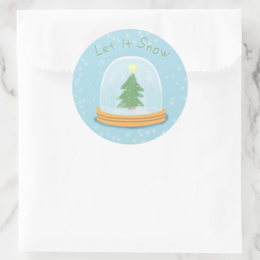 Let it snow stickers (Tas)