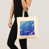 Let It Snow tote Tote Bag (Voorkant (product))