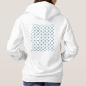 LET IT SNOW winter wonderland snowflake snow day Hoodie (Achterkant)