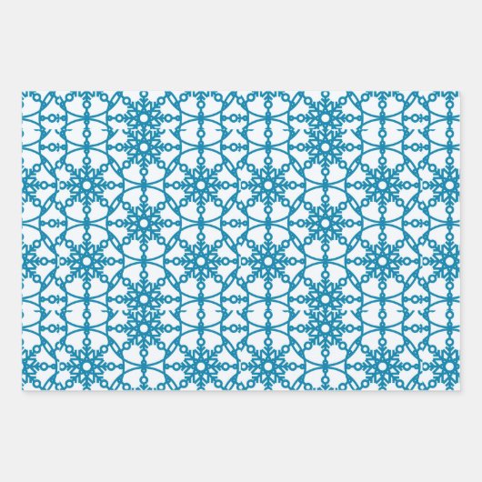 Let It Snow  Wrapping Paper Sheets (Voorkant 2)