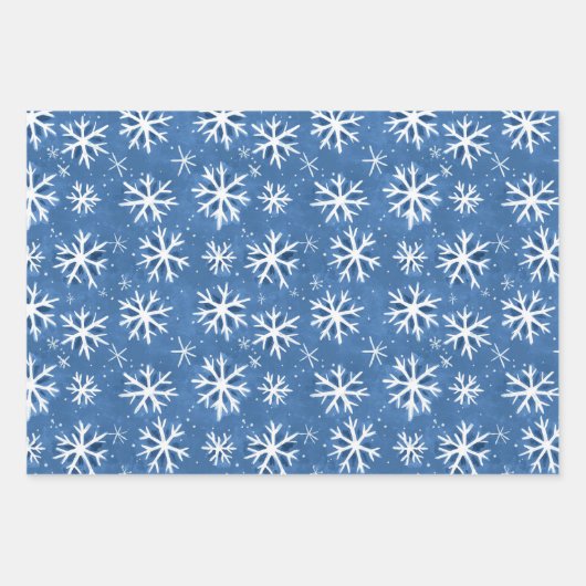 Let It Snow  Wrapping Paper Sheets (Voorkant)